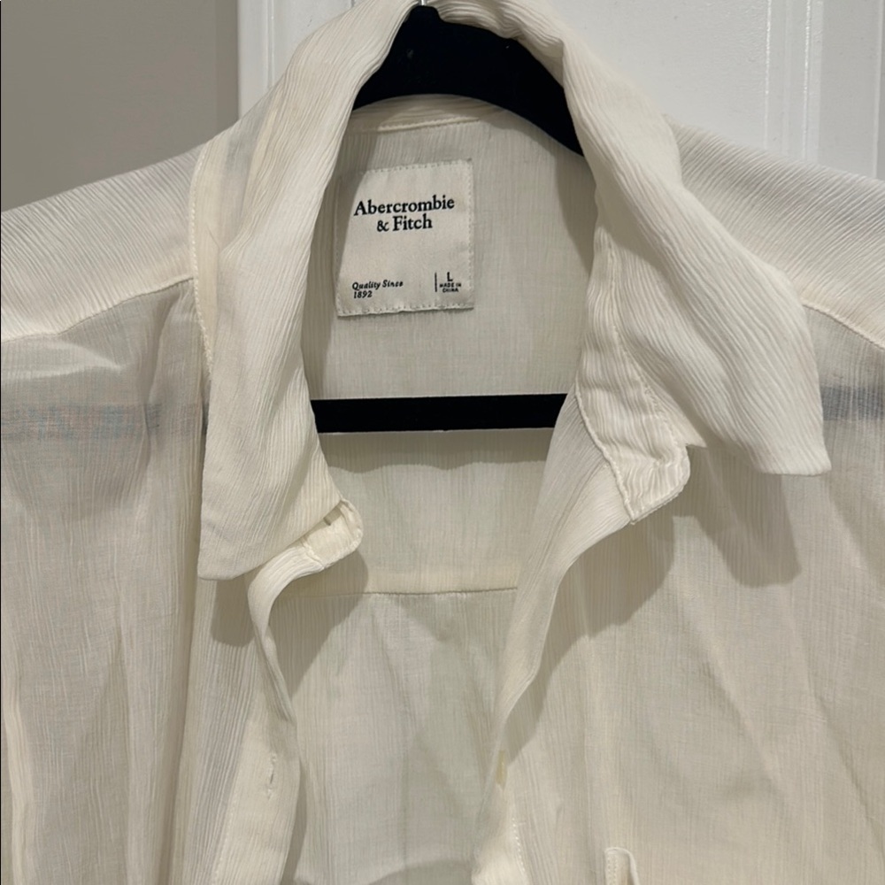 Abercrombie & Fitch Cream Blouse